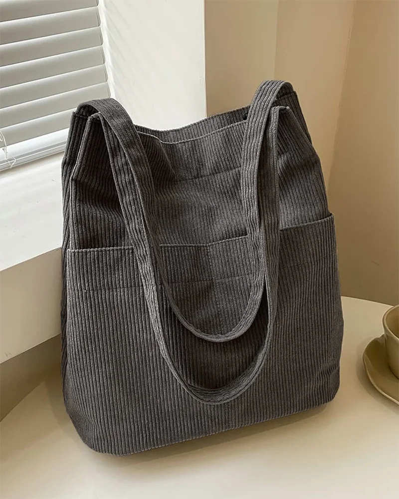 Bolso de Hombro - Plomo