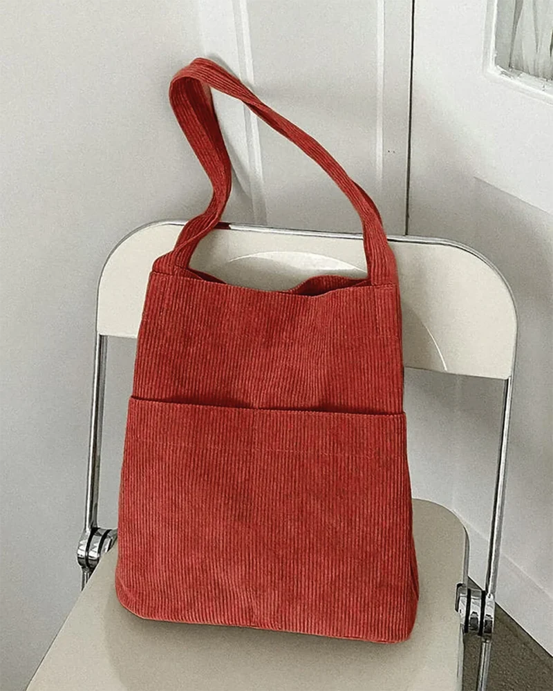 Bolso de Hombro - Rojo Lacre