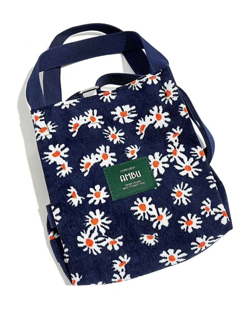 Morral Retro - Azul Margarita