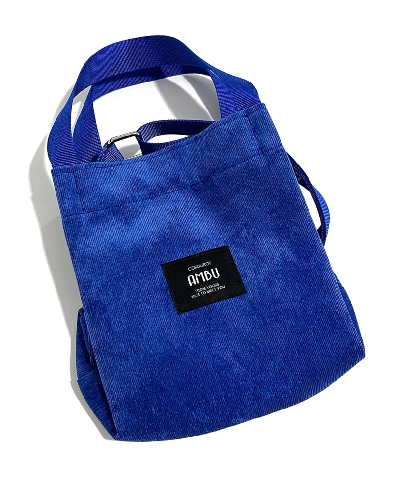 Morral Retro - Azul Cobalto