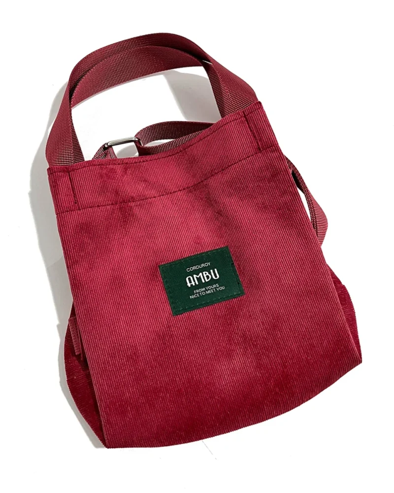 Morral Retro - Rojo Vino