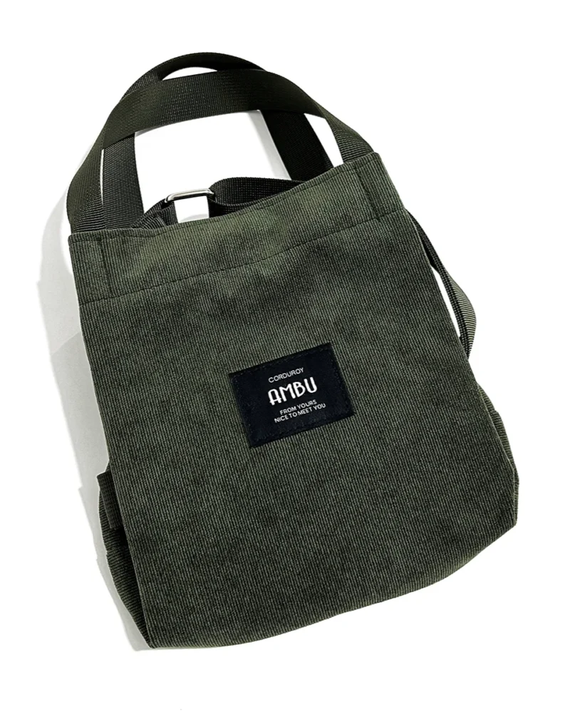 Morral Retro - Verde Militar